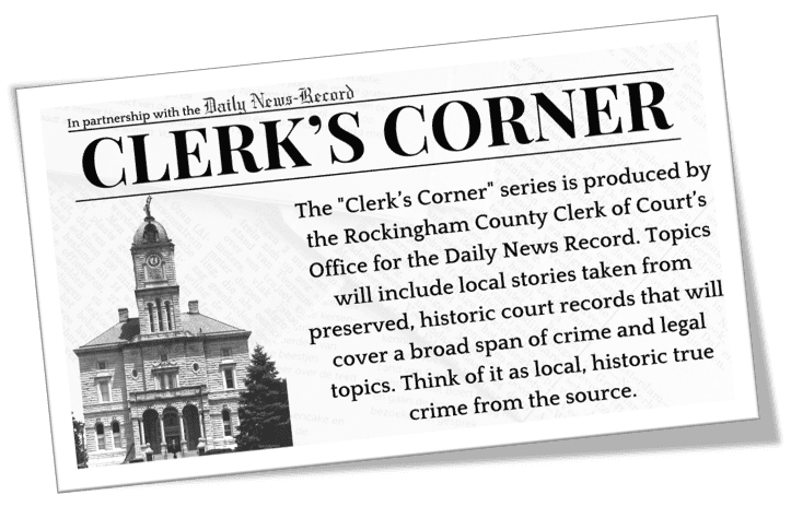 Graphic link to Clerk's Corner articles