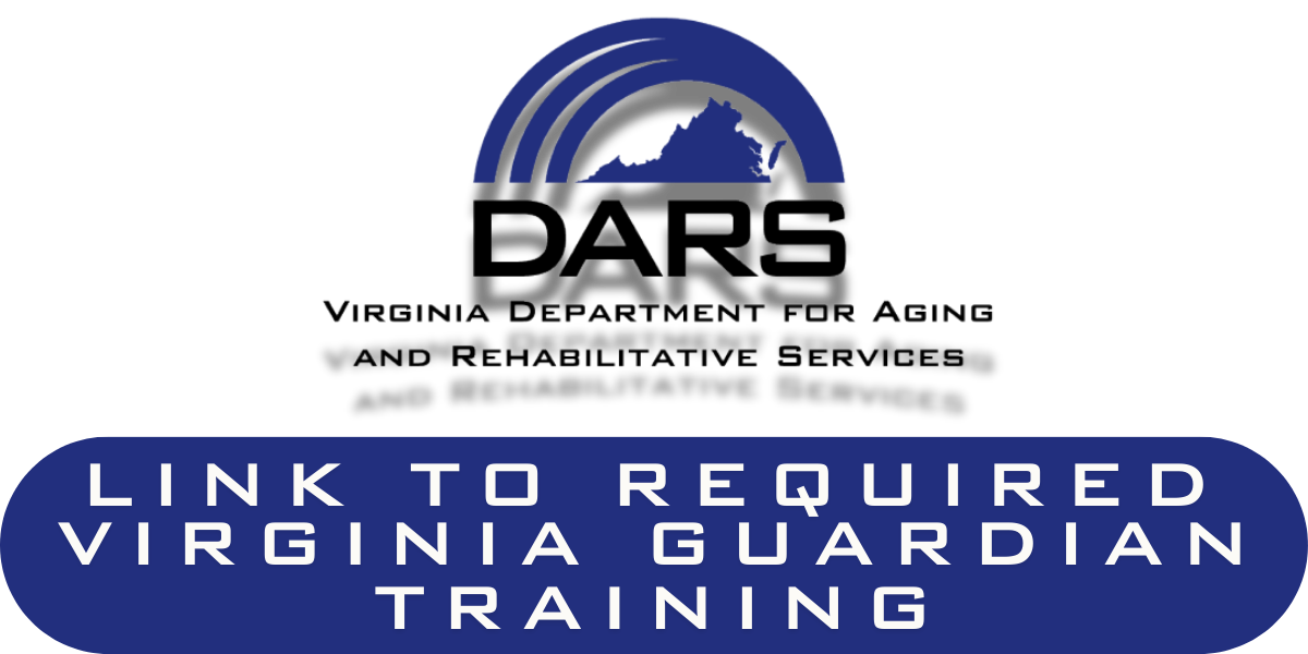 Link to required Virginia Guardian Training by DARS